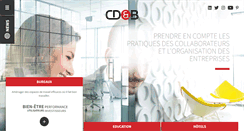Desktop Screenshot of cdb.fr