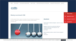 Desktop Screenshot of cdb.pl
