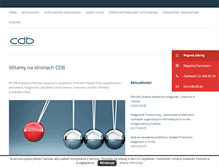 Tablet Screenshot of cdb.pl